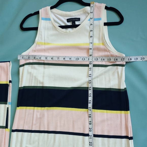 Banana Republic | Stripe Ponte Tank Dress - Picture 3 of 6